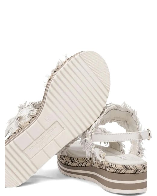 Sandali Con Plateau di Toni Pons in White