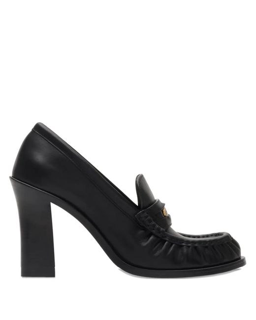 Burberry Black 85Mm Cadet Loafers