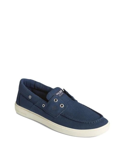 Sperry Top-Sider Blue Outer Banks Two-eyelet Canvas Boat Shoes