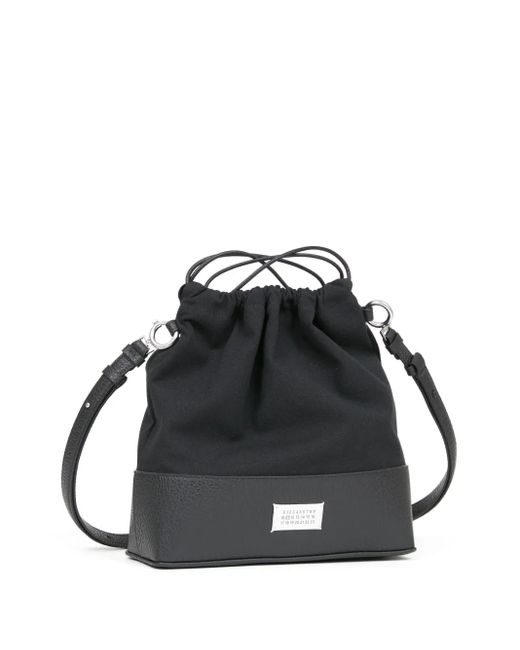 Maison Margiela Black Small 5Ac Daily Backpack