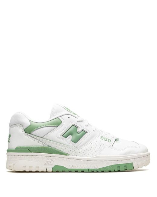 New Balance Leder 550 Sneakers in Weiß für Herren | Lyst DE