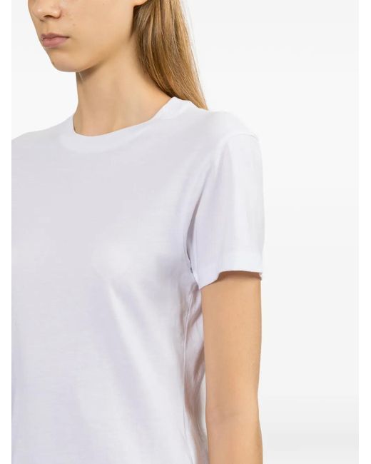 Helmut Lang White Crewneck T-Shirt