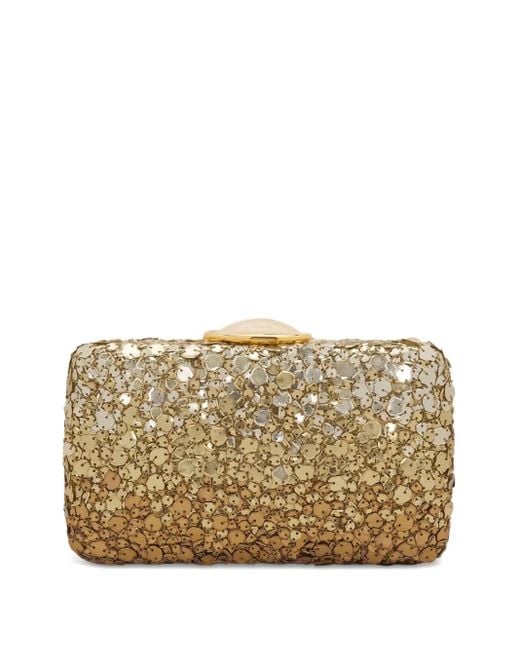 Oscar de la Renta Natural O Minaudière Clutch Bag
