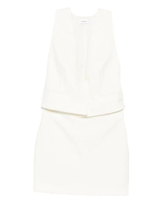 ANDAMANE レイヤード ドレス White
