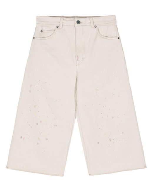 Our Legacy White High-rise Straight-leg Cropped Jeans