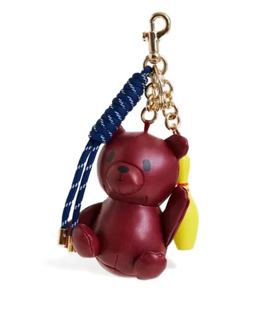 Essentiel Antwerp Irano Bear Sleutelhanger in het Red