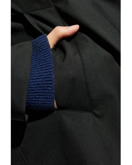 Paul Smith Wollen Jas in het Black voor heren