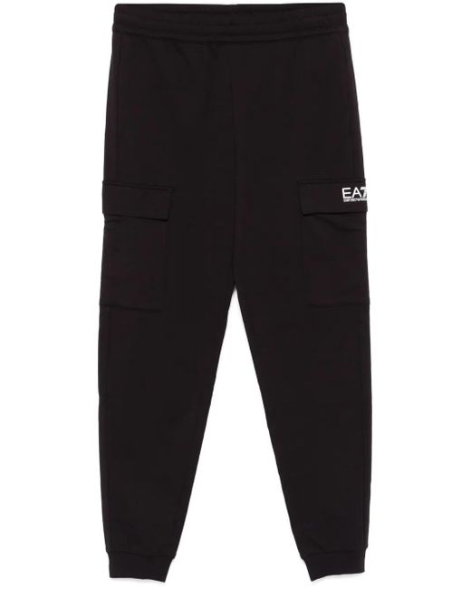 Pantalones tipo cargo EA7 de hombre de color Black
