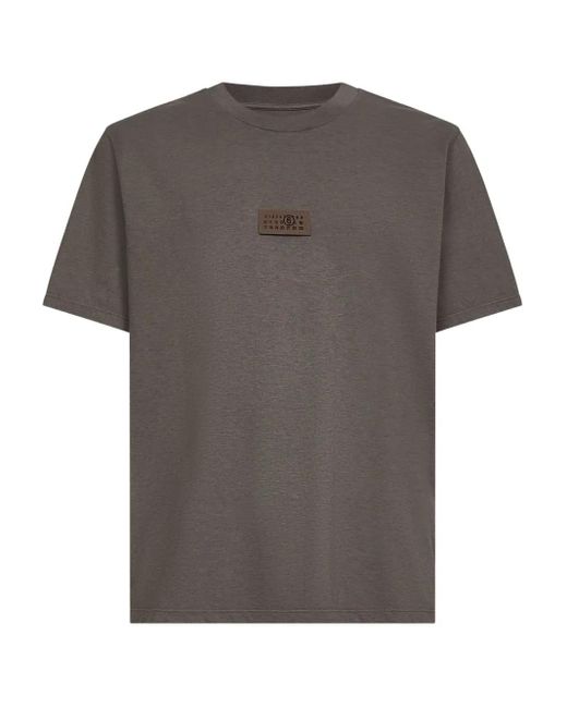 MM6 by Maison Margiela Gray T-Shirt Mm6 for men