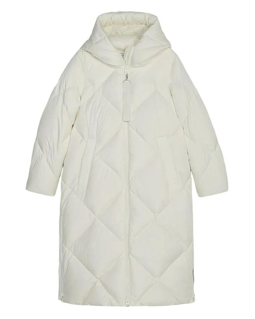 Cappotto Trapuntato Con Cappuccio di Marc O' Polo in White
