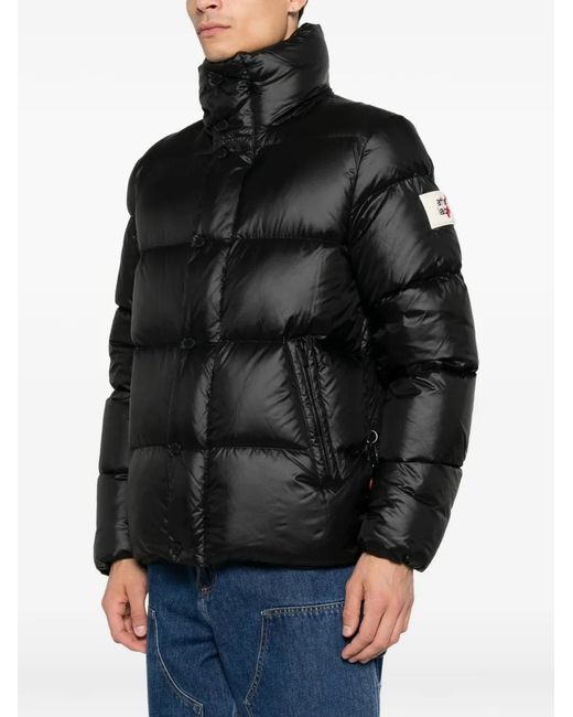 AFTER LABEL Black Chamonix Quilted Puffer Jacket for men