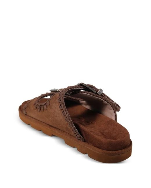 Mou Brown Bio Sandals