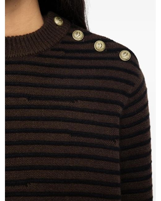 Pull À Rayures Zadig & Voltaire en coloris Black