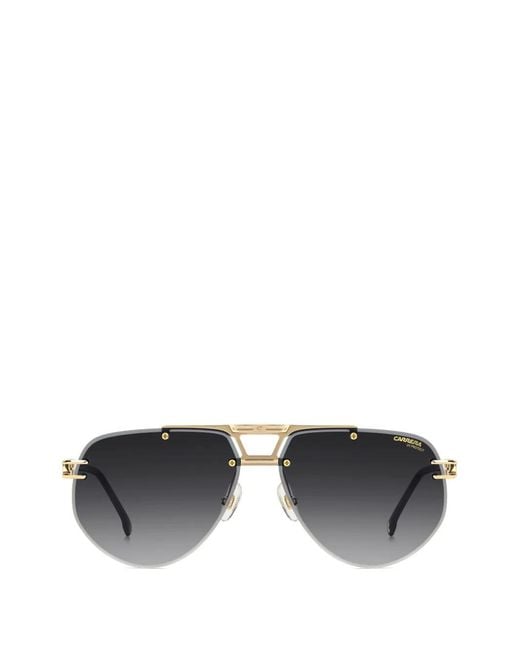 Carrera Black Gradient-Lens Pilot Sunglasses for men