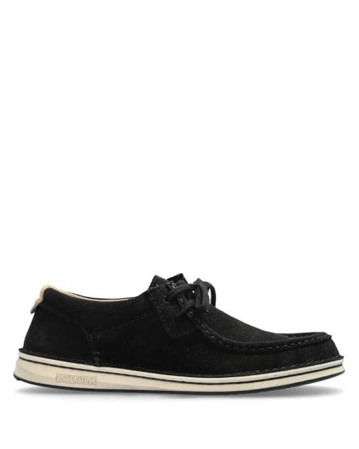Birkenstock Black Pasadena Derby Shoes for men