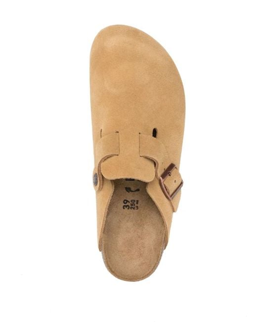 Birkenstock Multicolor Boston Suede Clogs