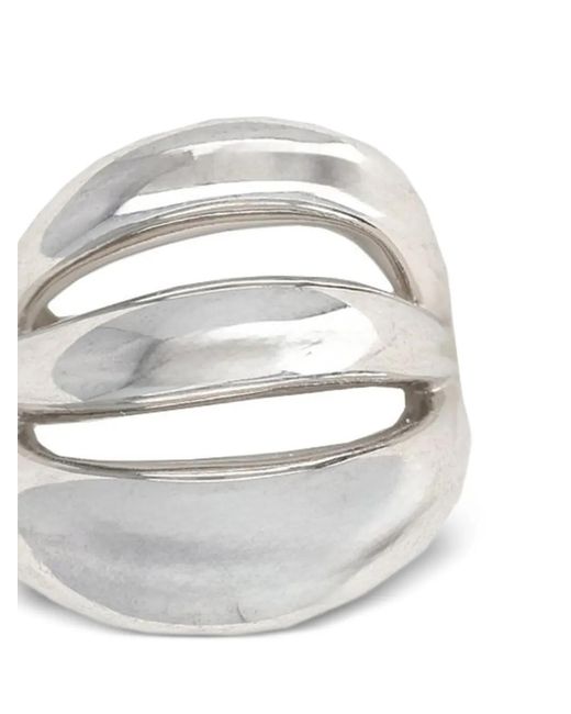 Panconesi White Multi-Band Ring
