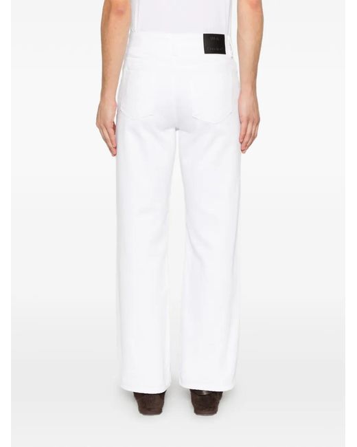 Won Hundred White Jean Genoa for men