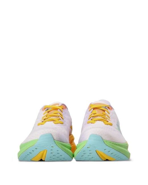 Hoka One One White Mach 6 Sneakers for men