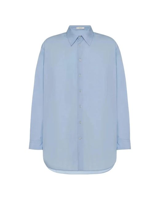 The Row Blue Button Shirt for men