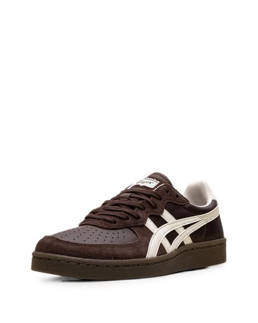 Onitsuka Tiger Brown Gsm Panelled Sneakers for men