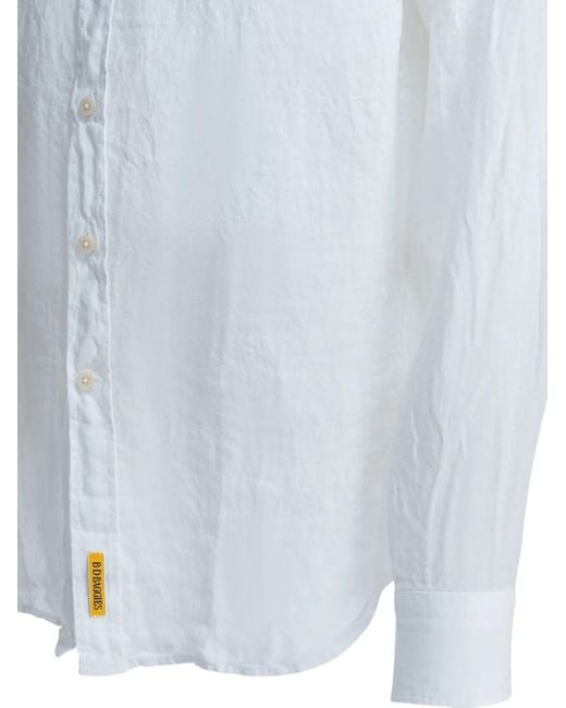 B.D. Baggies White Bradford Shirt for men