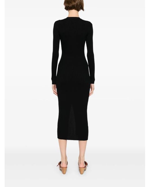 Staud Shoko ニットドレス Black
