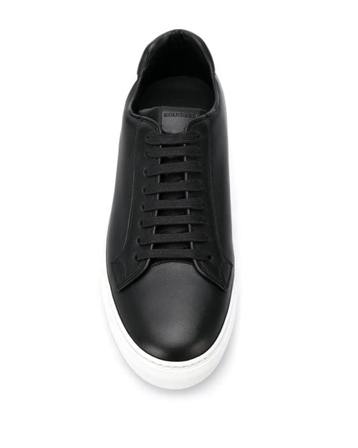 Scarosso Black Low-Top Sneakers for men
