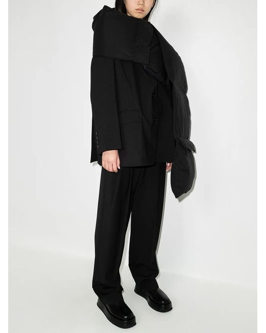 Frankie Shop Black Bea Oversized Blazer - Women's - Polyester/spandex/elastane
