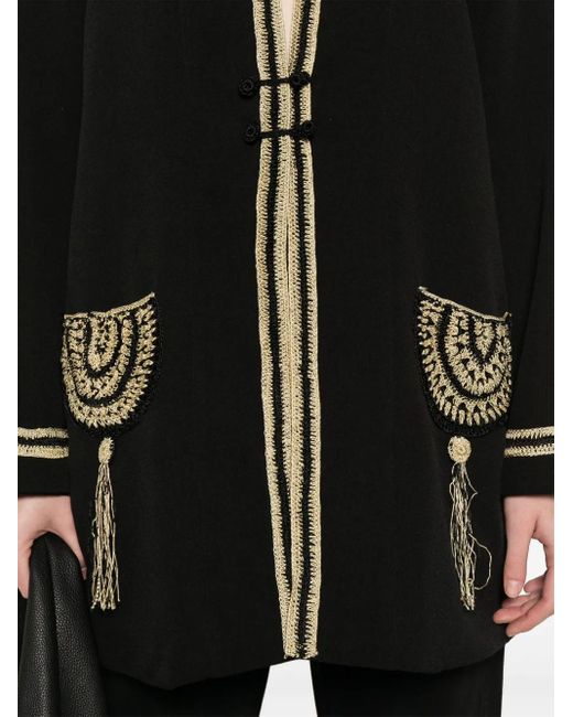 Cappotto Weedy di Bode in Black