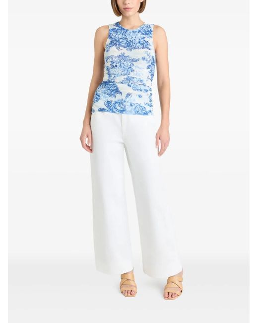 Cinq À Sept White Betsy Trousers