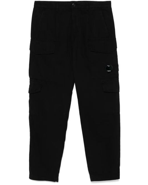 メンズ C P Company レンズディテール カーゴパンツ Black