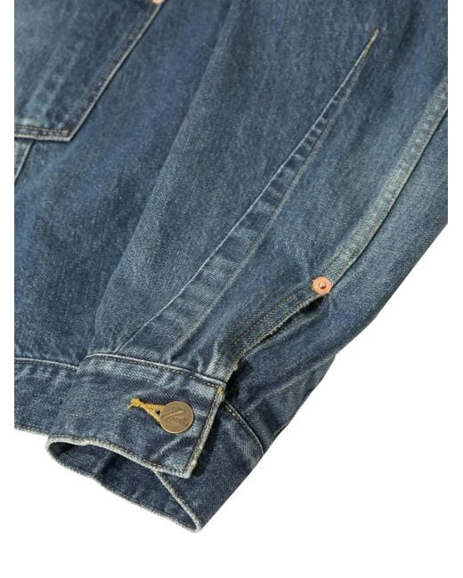 Needles Blue Darted Denim Jacket for men