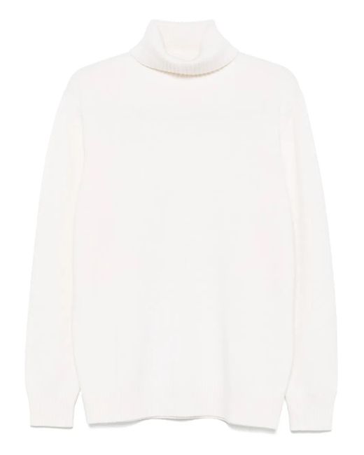 Kangra Pullover Mit Rollkragen in White für Herren
