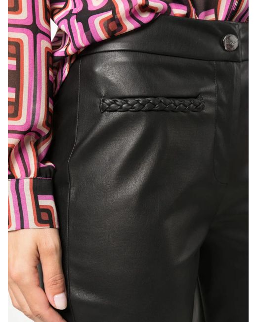 Liu Jo Black Flared Trousers