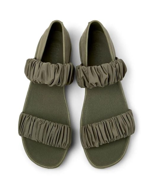 Camper Green Right Nina Sandals
