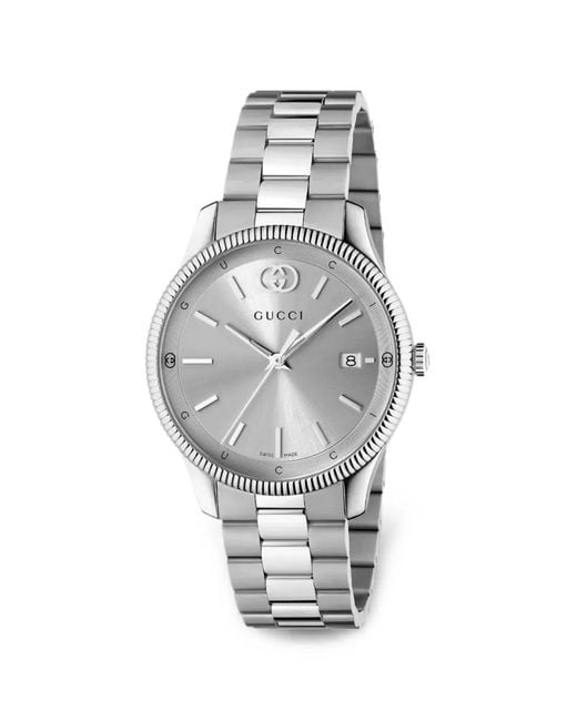 Gucci Gray G-Timeless 38Mm Watch