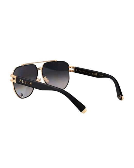 Philipp Plein Gray Icon Sunglasses for men