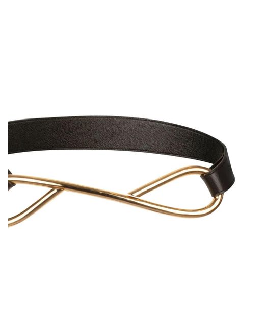 Silvia Tcherassi Black Odelia Belt