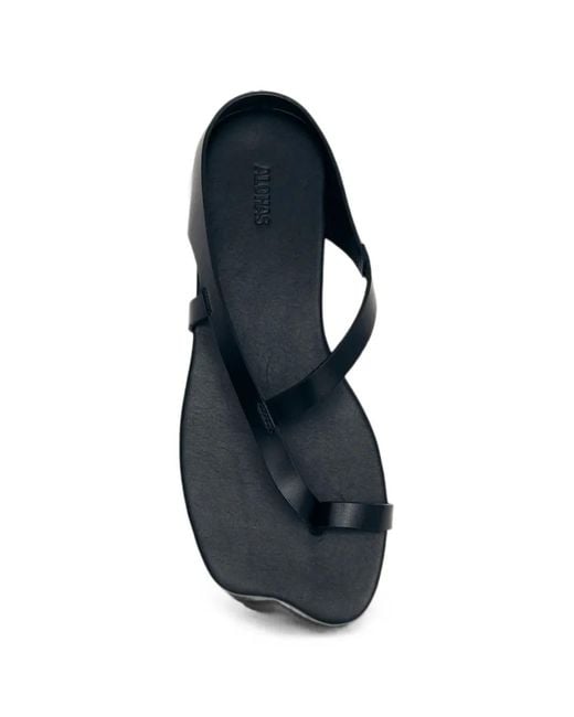Alohas White Dawn Toe-Strap Flat Sandals