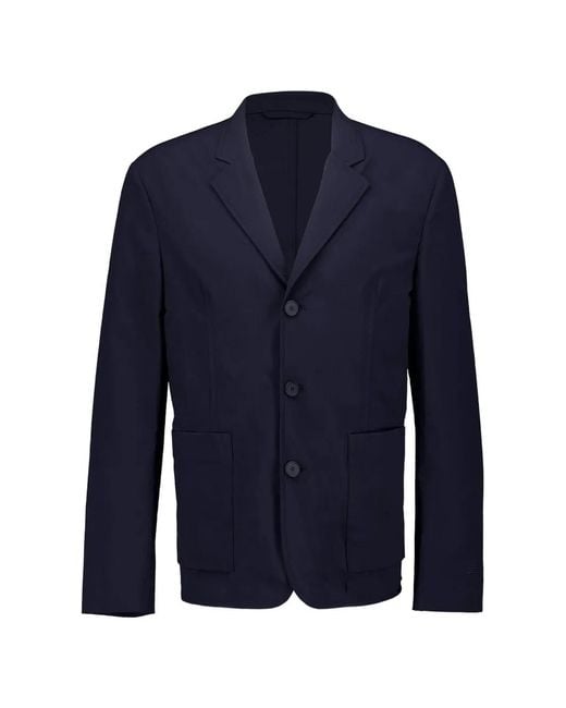 Givenchy Blue Single-Breasted Blazer for men