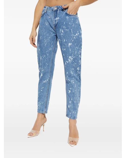 One Teaspoon Blue Tie-Dye Jeans