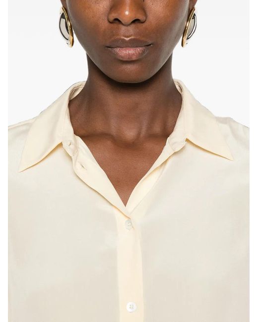 Pinko Natural Crackers Silk Shirt