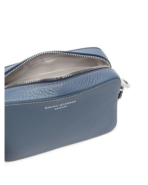 Borsa A Tracolla Milly di Aspinal in Blue