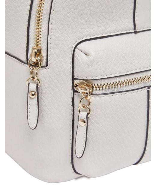 Liu Jo White Chain Detail Backpack