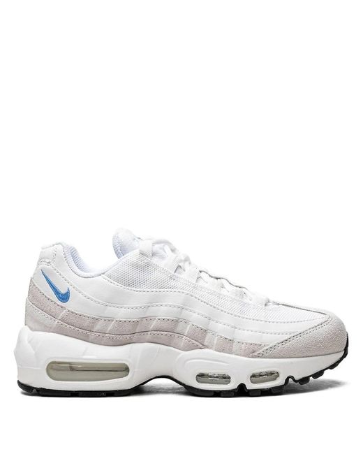Nike White Air Max 95 "Summit University" Sneakers
