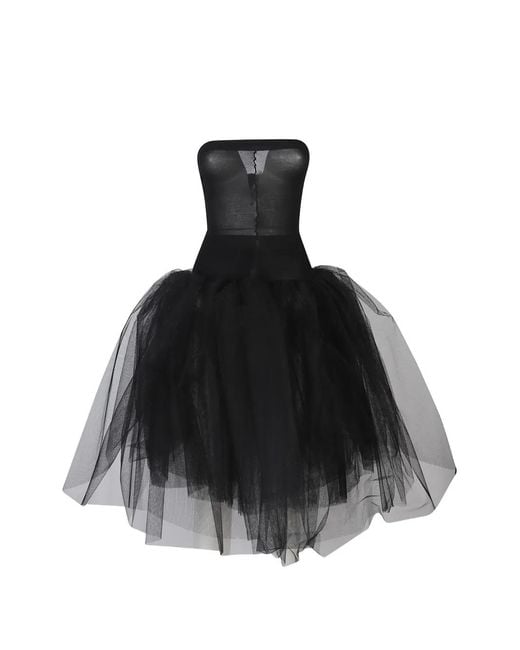 Junya Watanabe Black Tulle Skirt