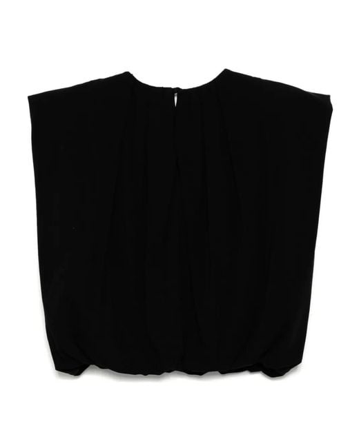 Juun.J Black Pleated Vest