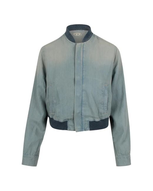 Bomber-Shirt DIESEL de color Blue