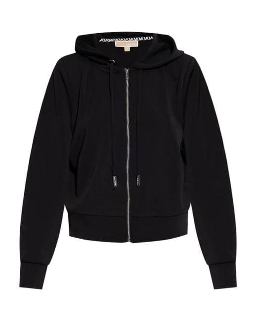 MICHAEL Michael Kors Black Zip-Up Hoodie